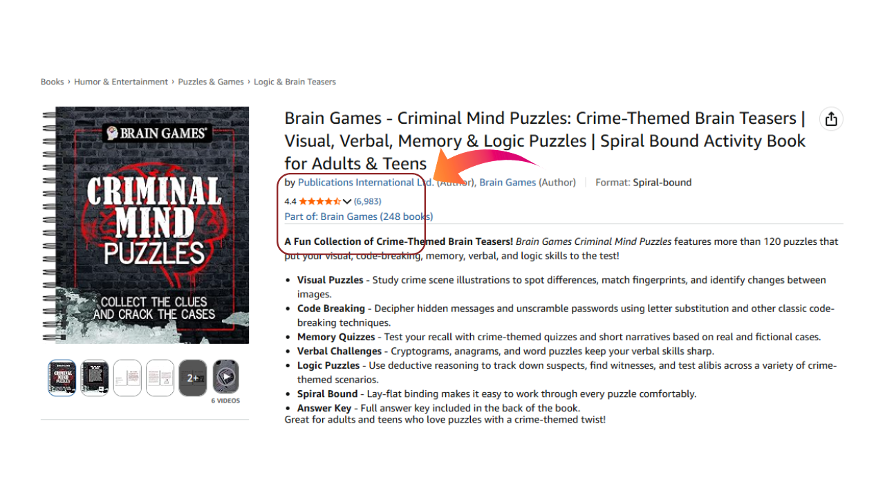 HERE'S WHAT'S ACTUALLY MOVING While Everyone Fights Over Word Searches, One Kind of Puzzle Book Is Quietly Climbing the Charts There is a format readers cannot stop buying murder-mystery puzzle bo (4)
